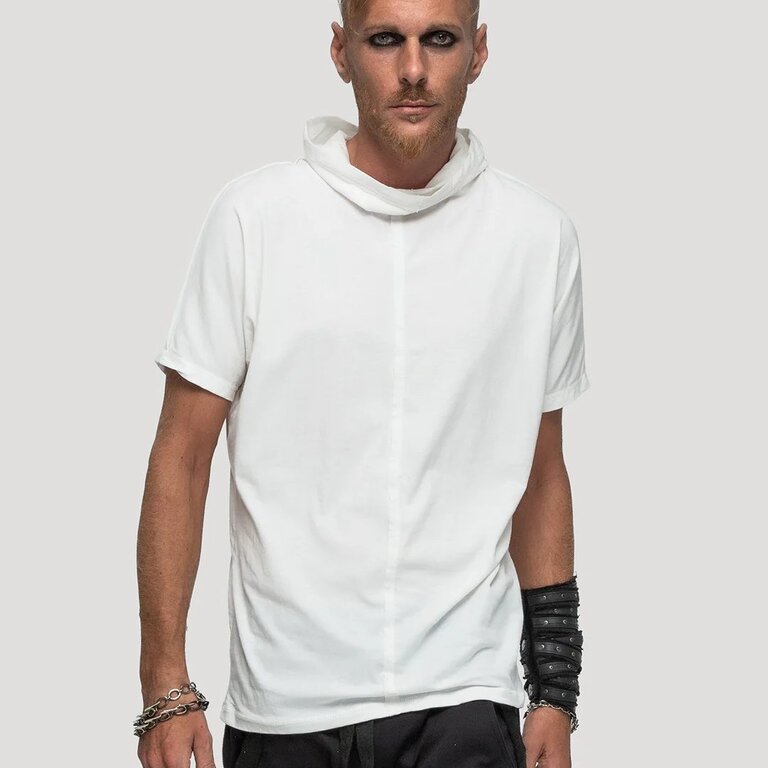 PSYLO Slashed Batwing Tee