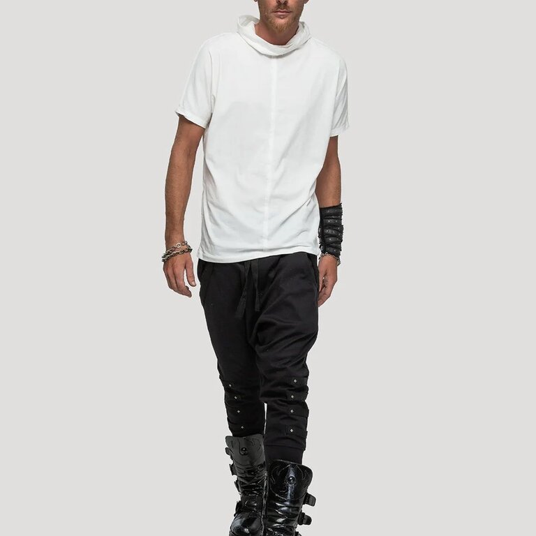 PSYLO Slashed Batwing Tee