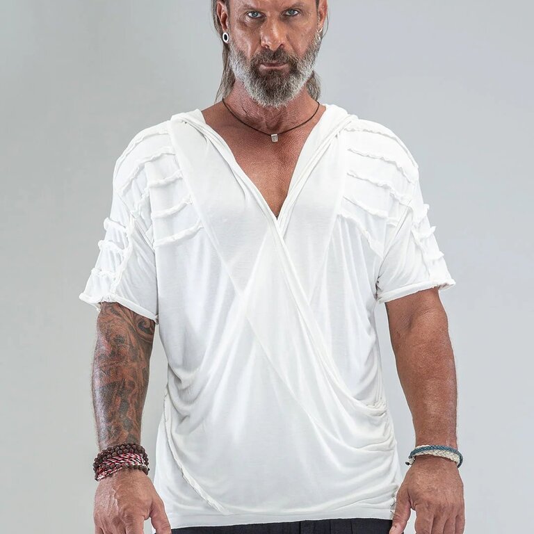 PSYLO Lynx Baggy Hooded Tee