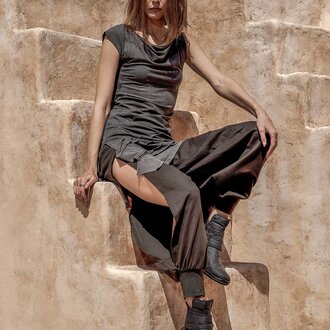 PSYLO Willow Asymmetric Tunic PSYLO Willow Asymmetric Tunic