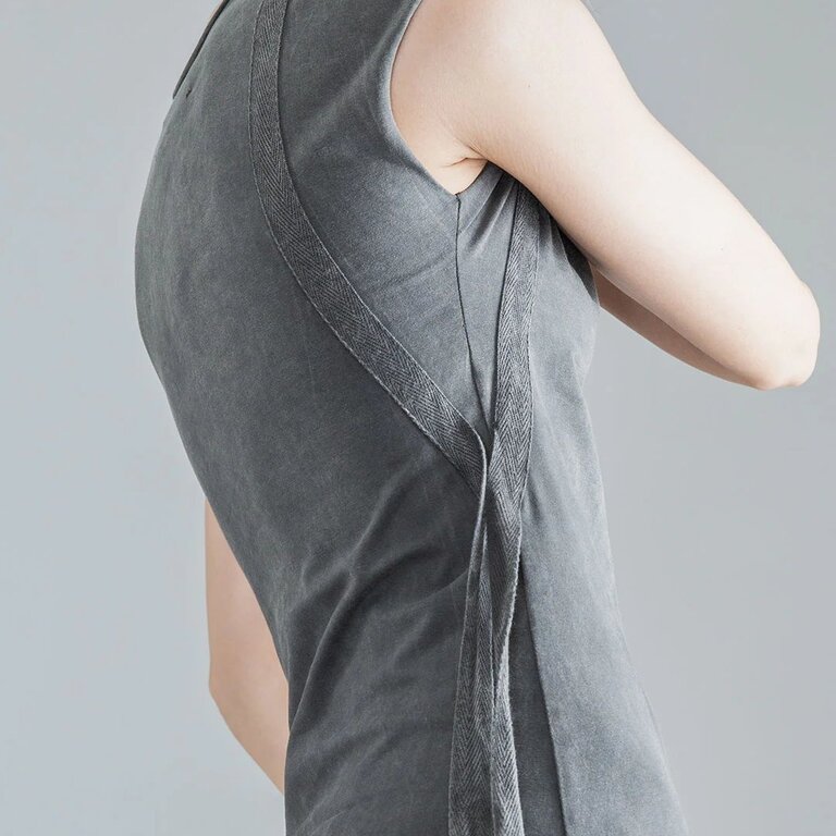 PSYLO Willow Asymmetric Tunic