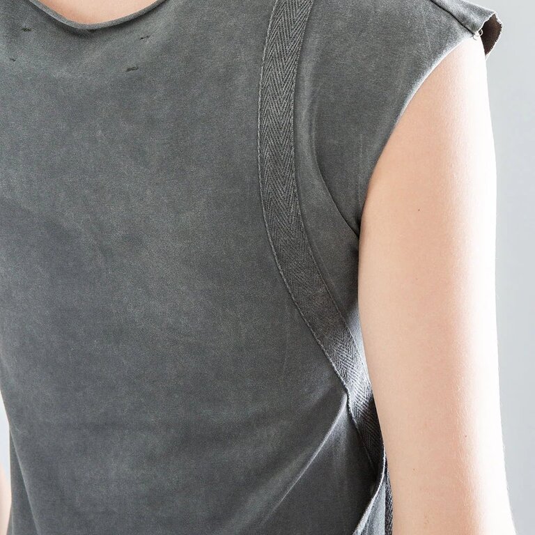 PSYLO Willow Asymmetric Tunic