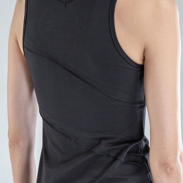 PSYLO Acacia Sleeveless Mini Asymmetric Dress