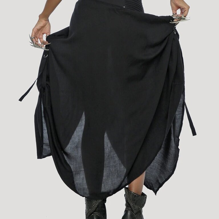 PSYLO Nana Wrap Long Skirt