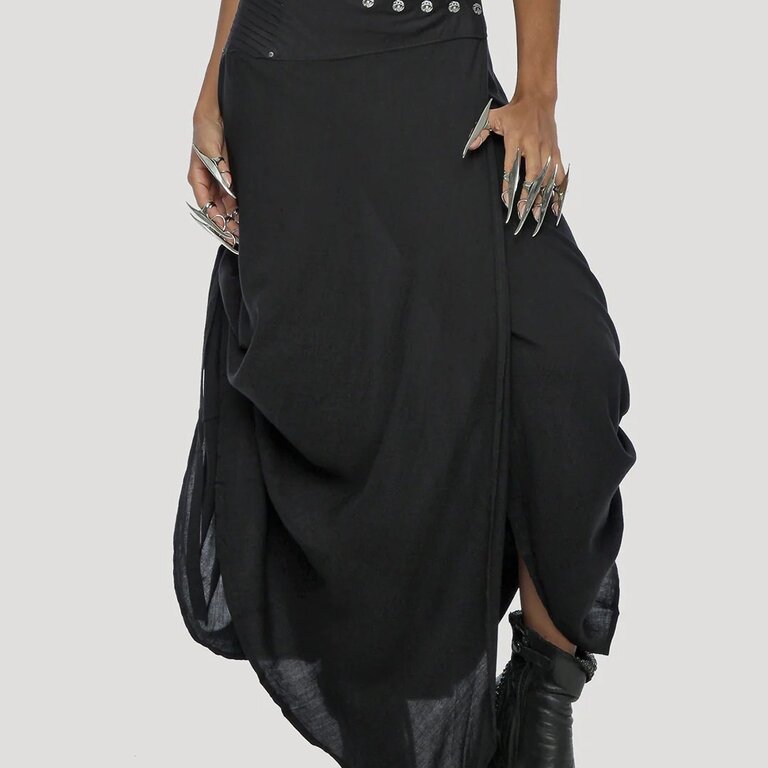 PSYLO Nana Wrap Long Skirt