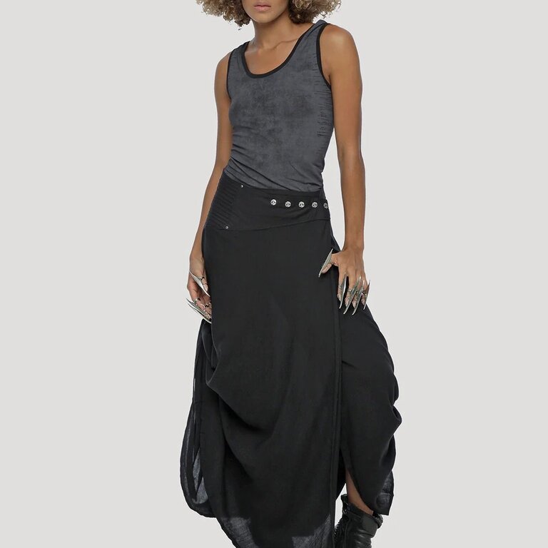 PSYLO Nana Wrap Long Skirt