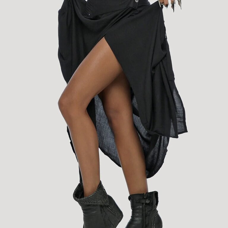 PSYLO Nana Wrap Long Skirt