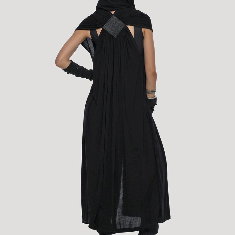 PSYLO Forest Hooded Long Vest