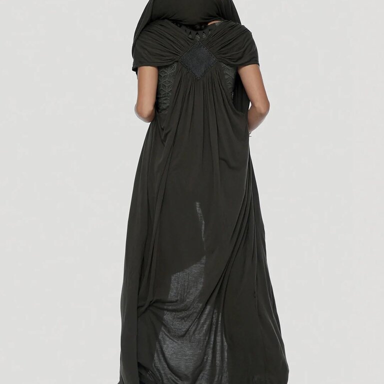 PSYLO Forest Hooded Long Vest