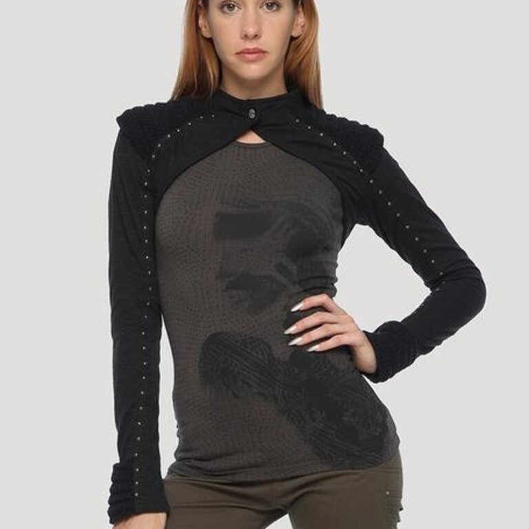 PSYLO Armajut Sleeves Shrug