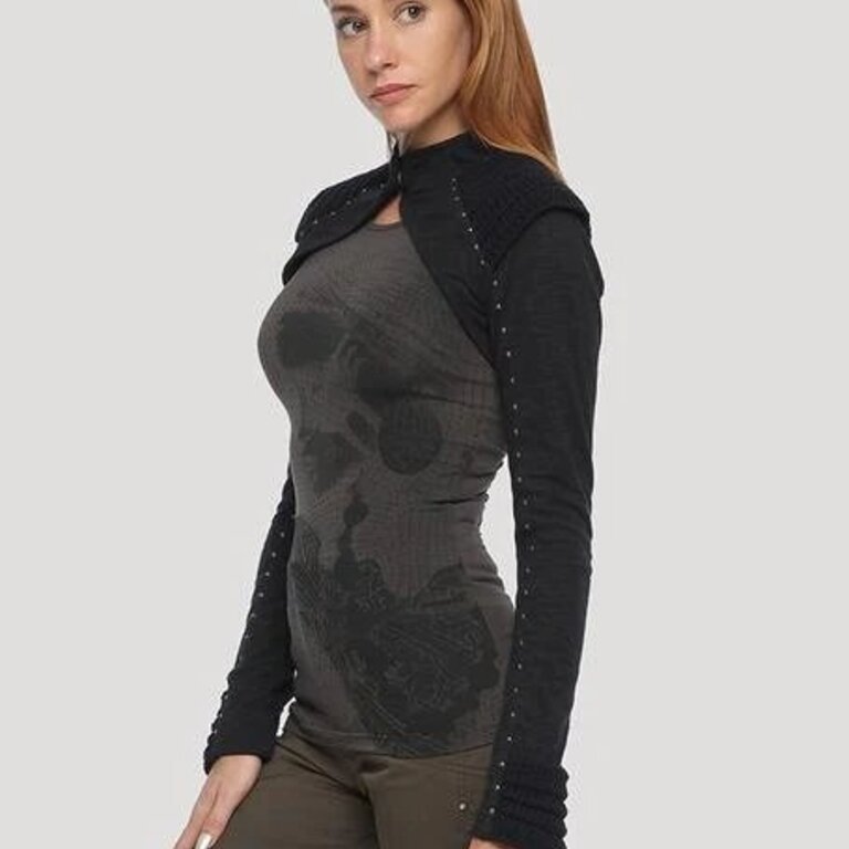 PSYLO Armajut Sleeves Shrug