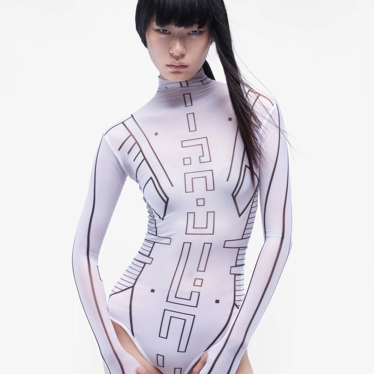 DEMOBAZA Bodysuit Light Code