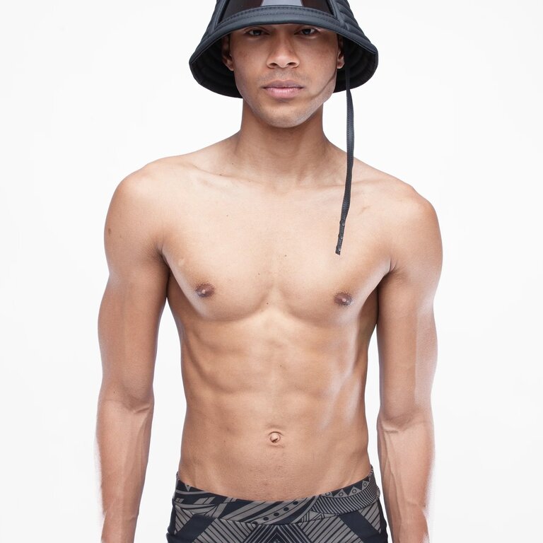 DEMOBAZA Bucket Hat Visor Onyx