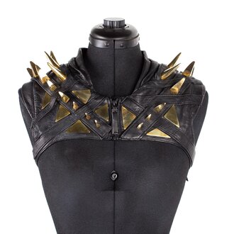 JUNGLE TRIBE Mad Royal Metal Spike Chest Plate