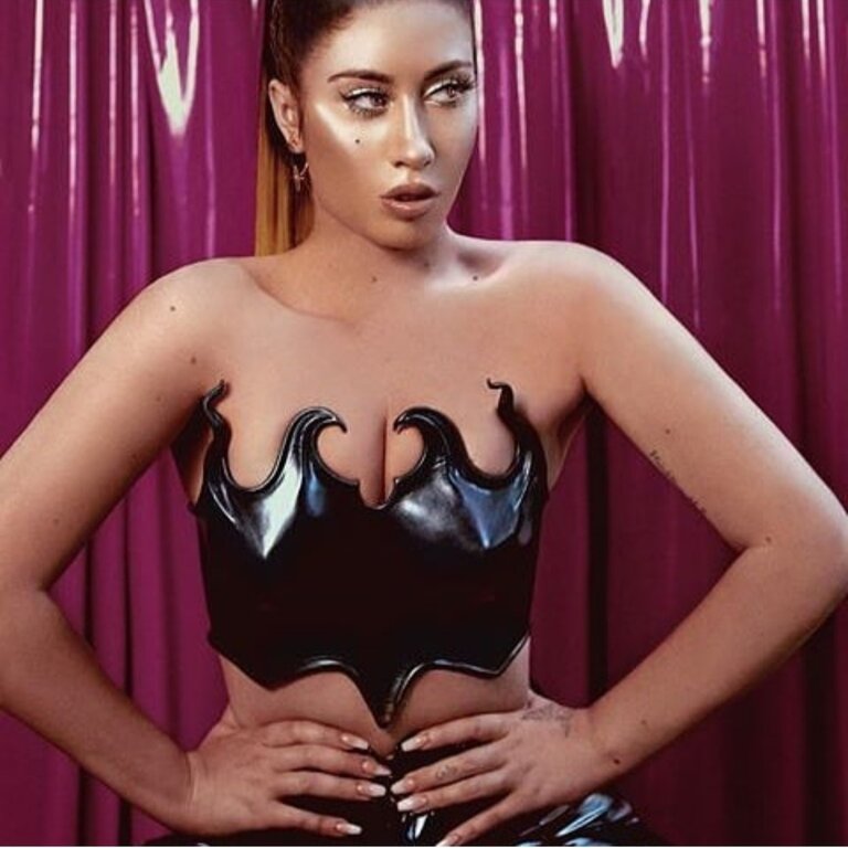 CECILIO LEATHER DESIGNS Chest Bustier