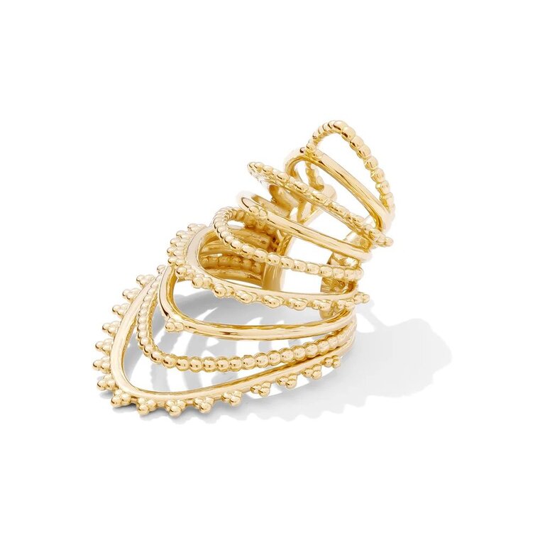TAWAPA Beaded Warrior Ear Cuff (Single)