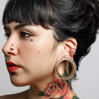 TAWAPA Little Beaded Warrior Ear Cuff (Single) TAWAPA Little Beaded Warrior Ear Cuff (Single)