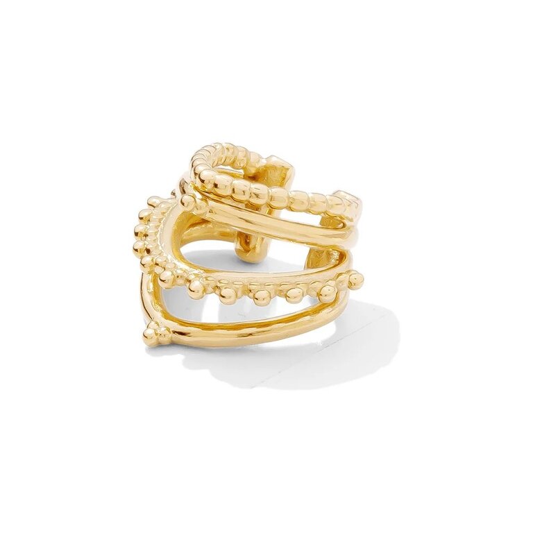 TAWAPA Little Beaded Warrior Ear Cuff (Single)