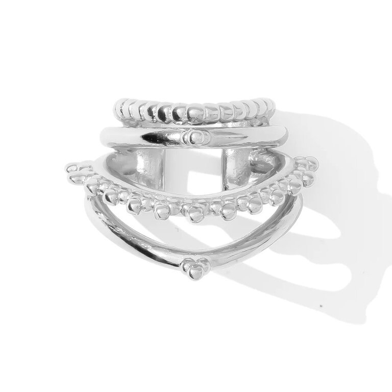 TAWAPA Little Beaded Warrior Ear Cuff (Single)