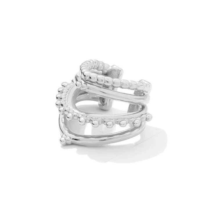 TAWAPA Little Beaded Warrior Ear Cuff (Single)