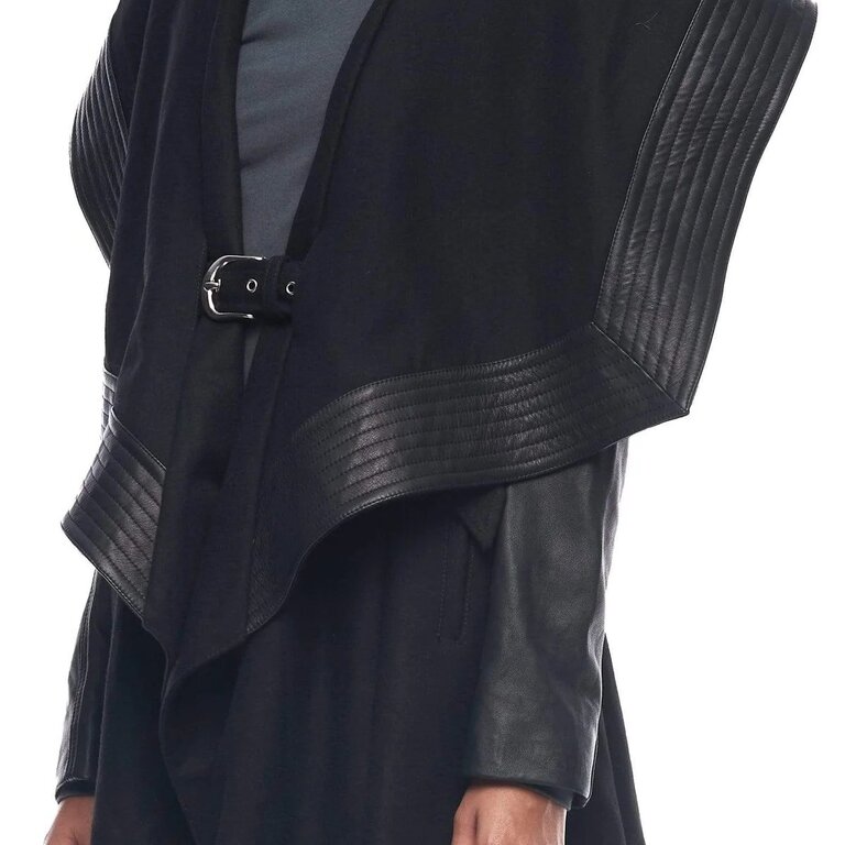 JONNY COTA Hooded Wool Coat
