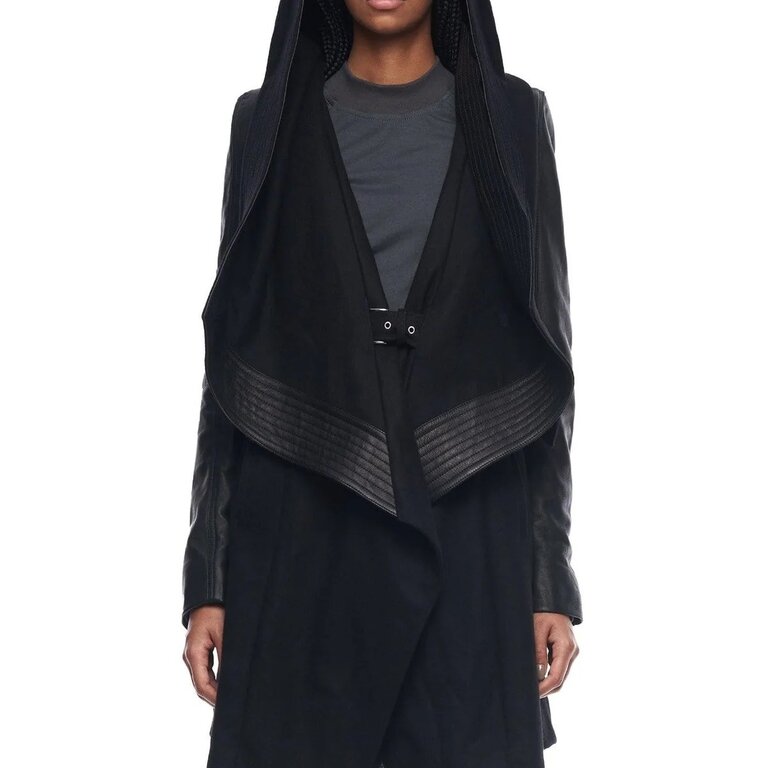 JONNY COTA Hooded Wool Coat