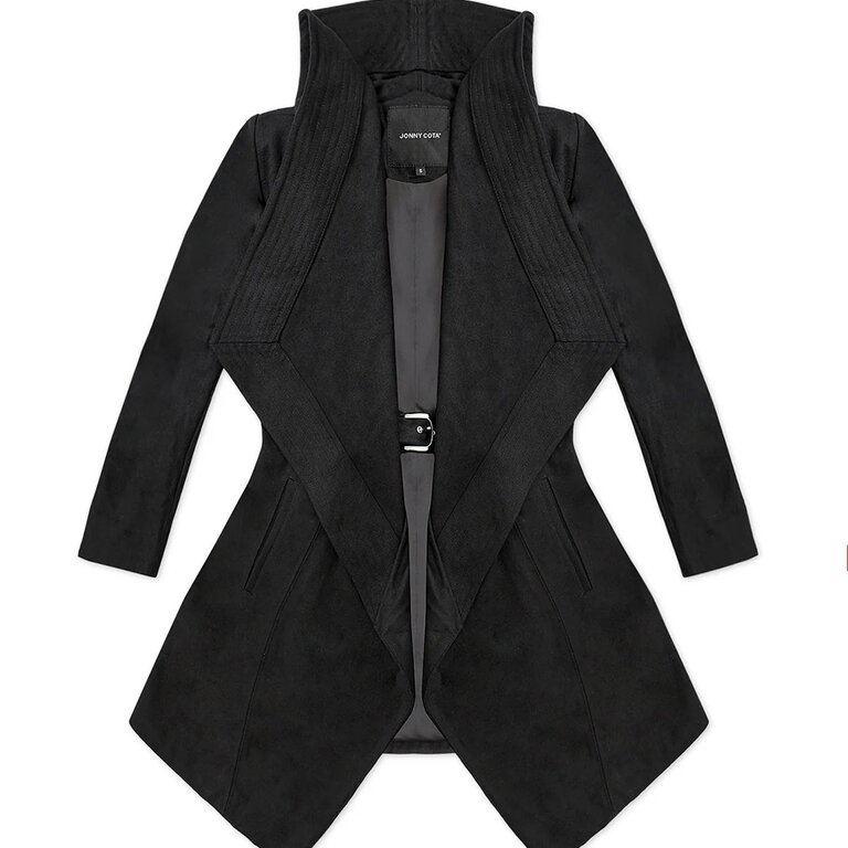 JONNY COTA Draped Hood Coat