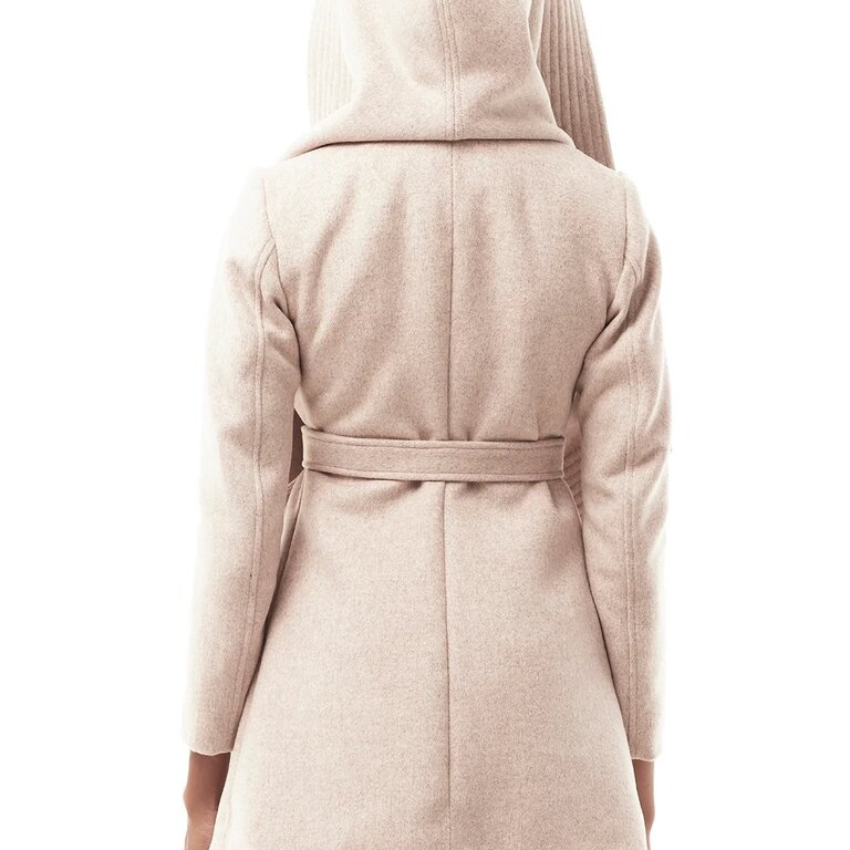 JONNY COTA Draped Hood Coat