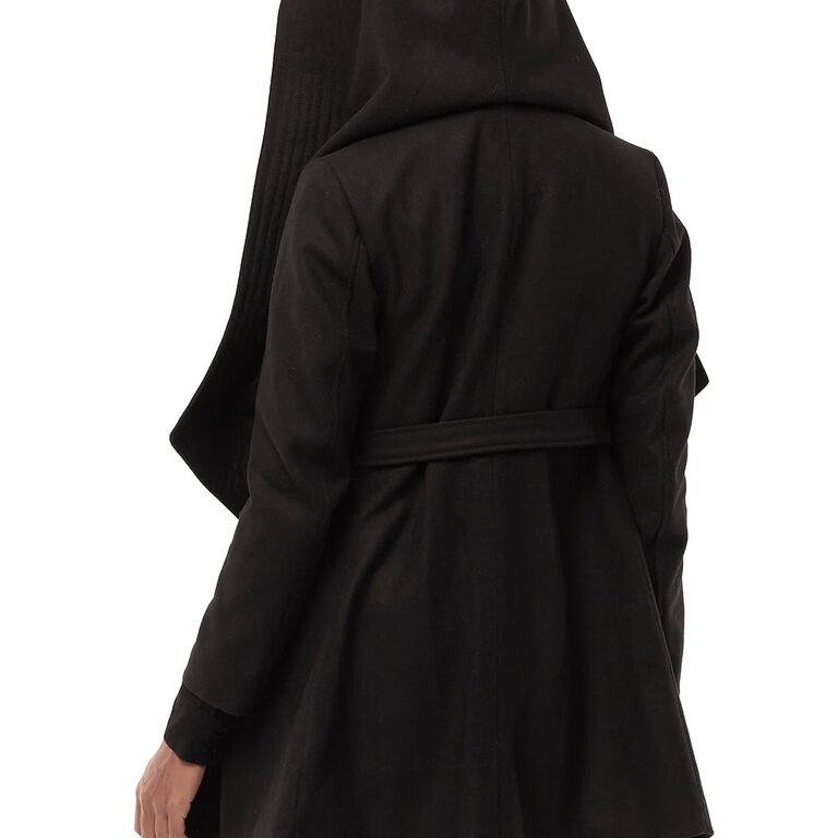 JONNY COTA Draped Hood Coat