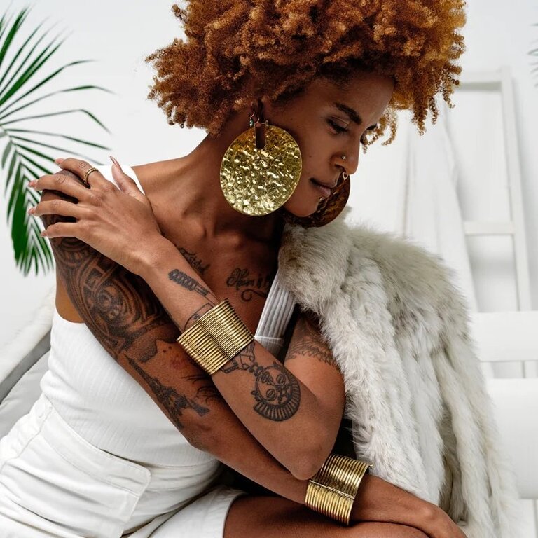 TAWAPA Coil Cuff Bracelet