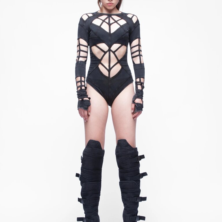 DEMOBAZA Bodysuit Crystal Code