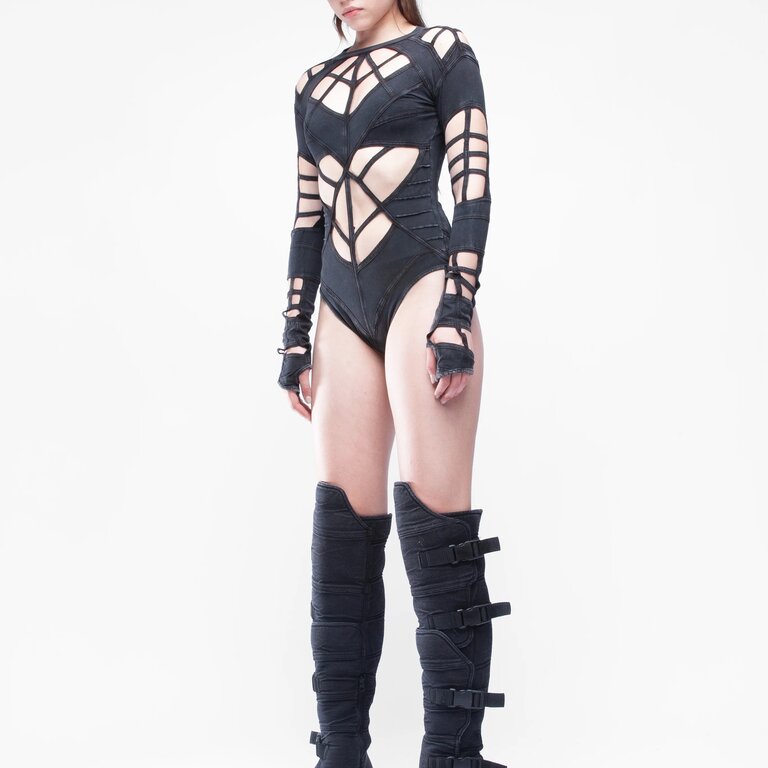 DEMOBAZA Bodysuit Crystal Code