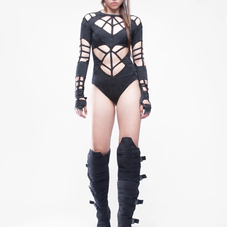 DEMOBAZA Bodysuit Crystal Code