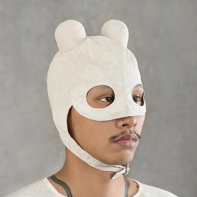 BLAMO Roo Aviator Mask Bone