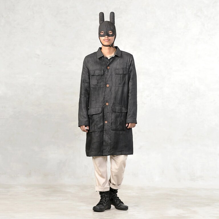 BLAMO Roo Aviator Mask Black Walnut