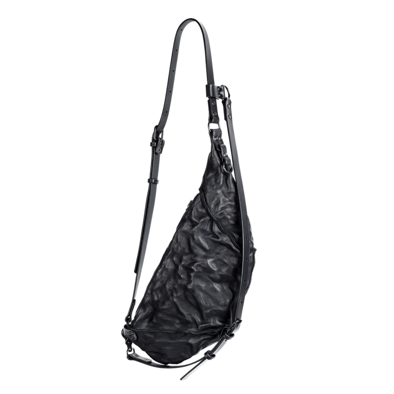 TEO+NG Lang Leather Crossbody Bag