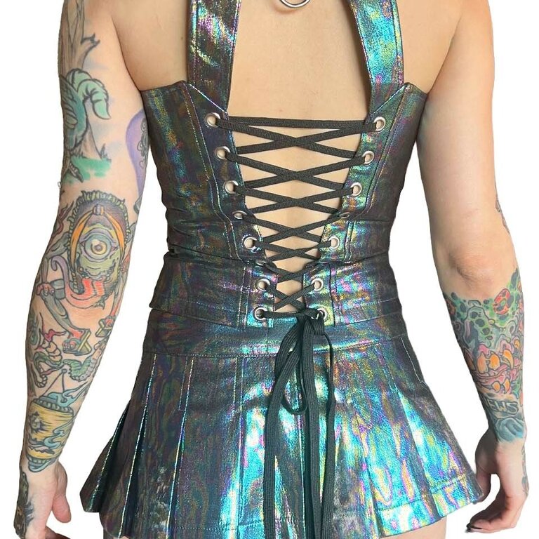 Lip Service-Hardcore Classic PVC Bustier - Ceiba