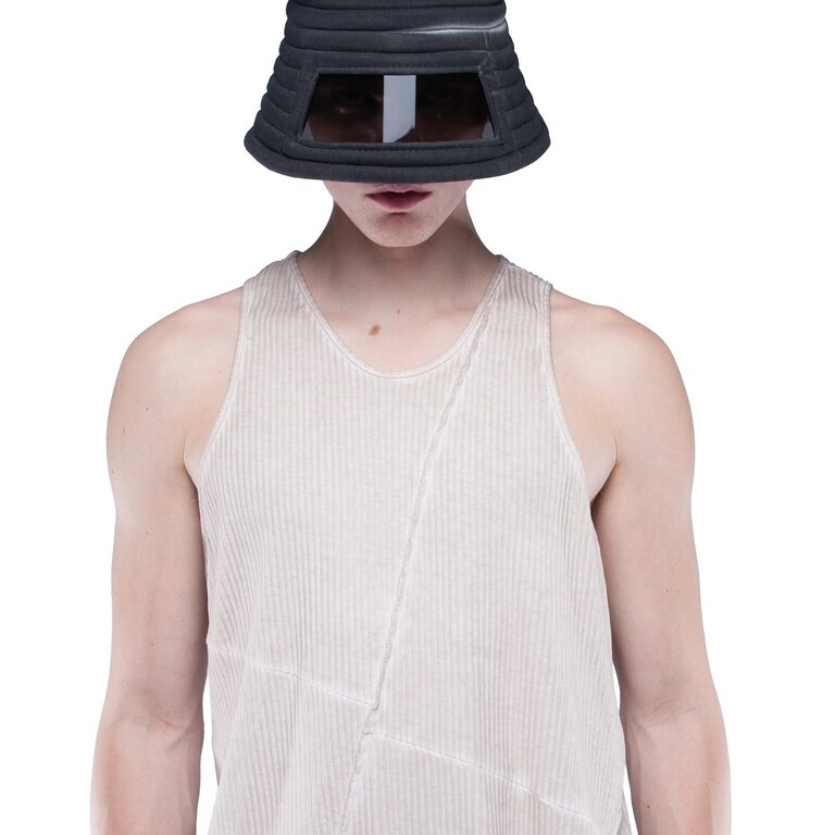 DEMOBAZA Bucket Hat Visor Sage