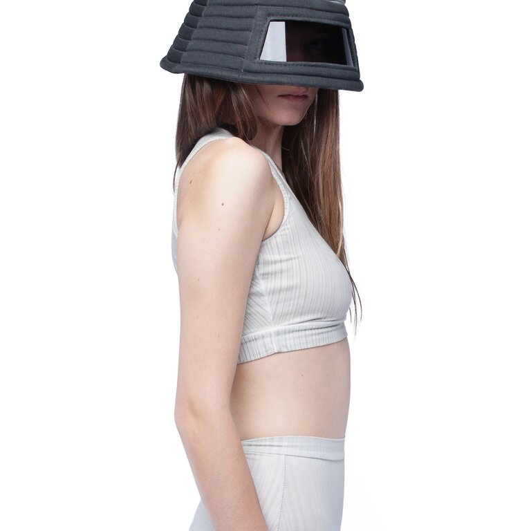 DEMOBAZA Bucket Hat Visor Sage