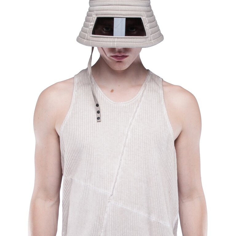 DEMOBAZA Bucket Hat Visor Void