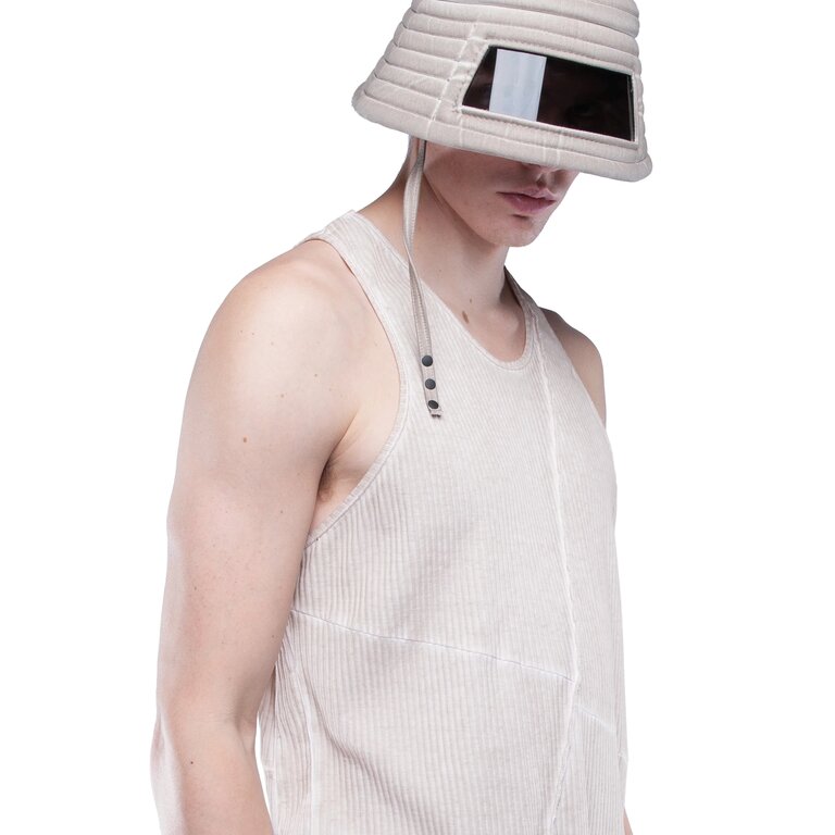 DEMOBAZA Bucket Hat Visor Void