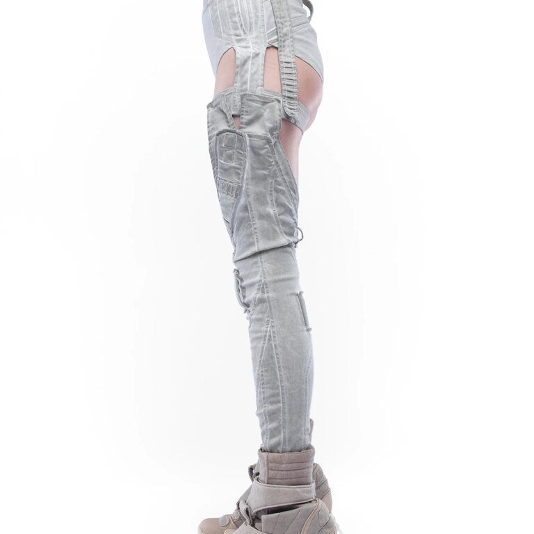 DEMOBAZA Shorts Suspenders Light