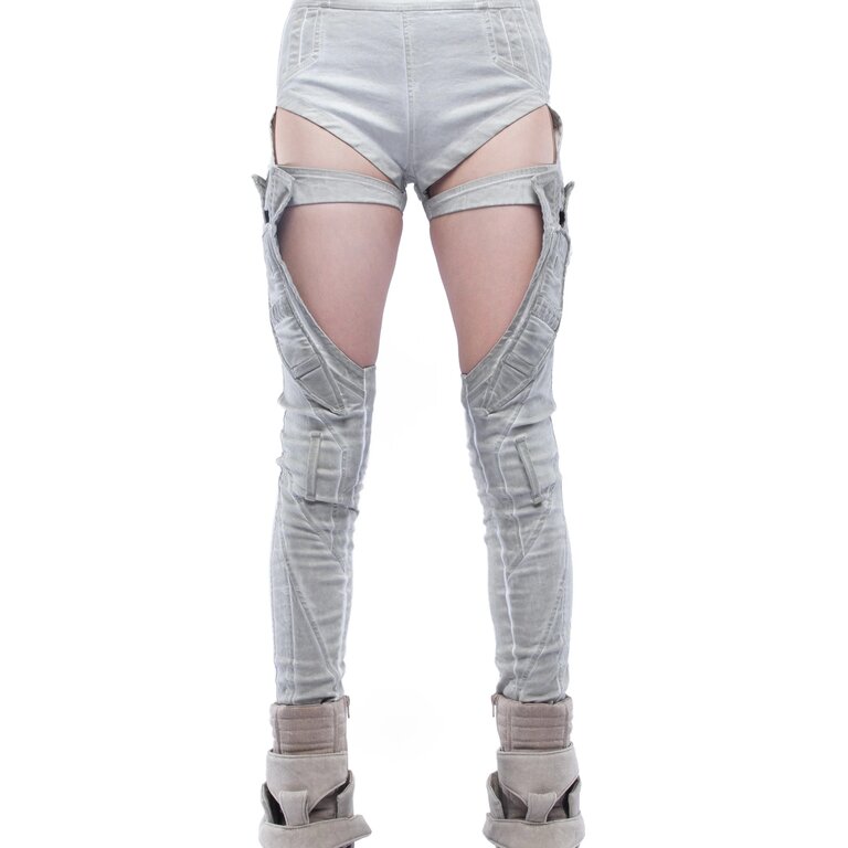 DEMOBAZA Shorts Suspenders Light