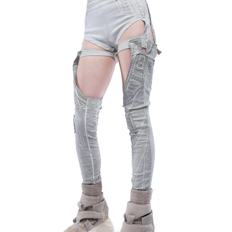 DEMOBAZA Shorts Suspenders Light