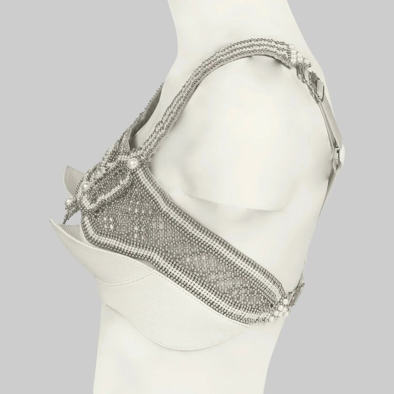 OBJECT & DAWN Khutulun Beaded Modular Bra Top