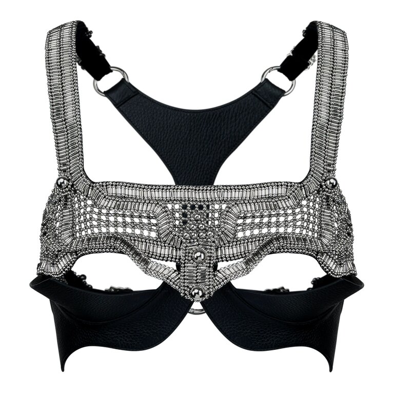 OBJECT & DAWN Khutulun Beaded Modular Bra Top