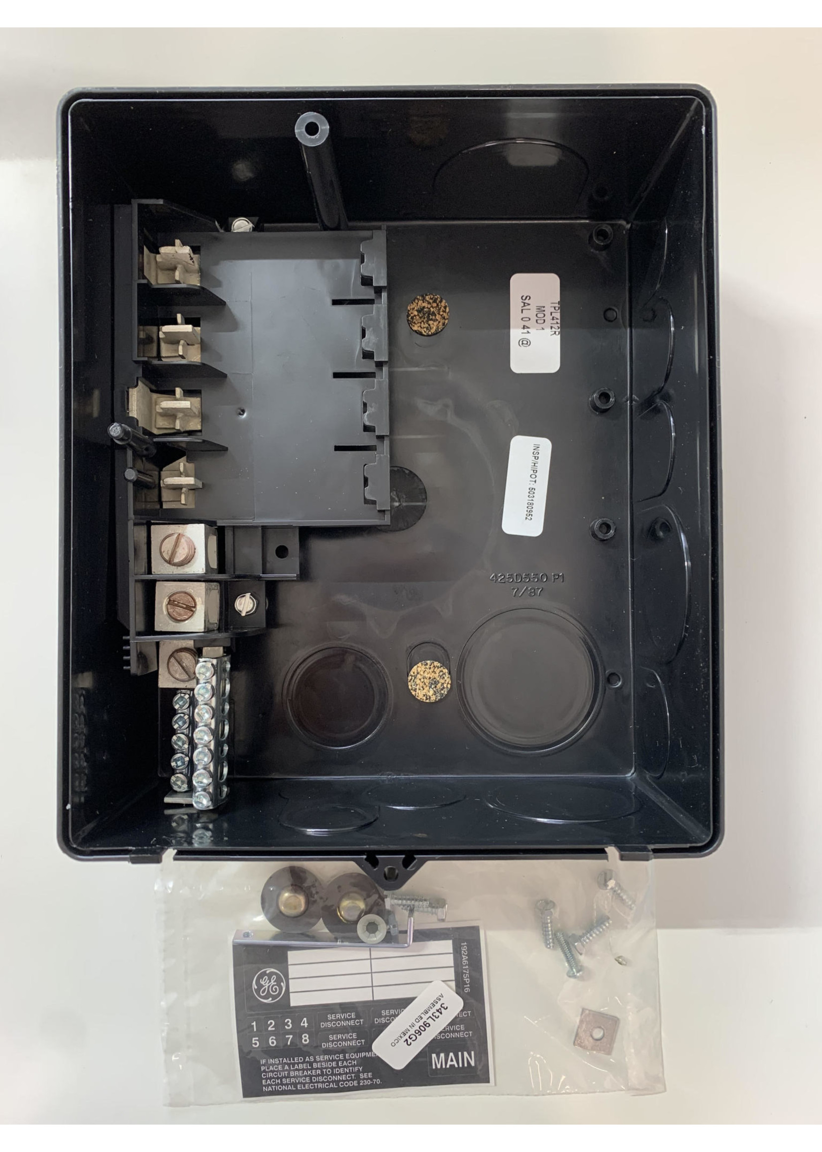 GE PANEL 104 125 AMPS IMPERMEABLE (TPL412R)