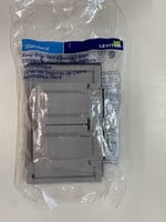 LEVITON COVER/PLATE RECEPTACLE DOUBLE WEATHERPROOF 2X4
