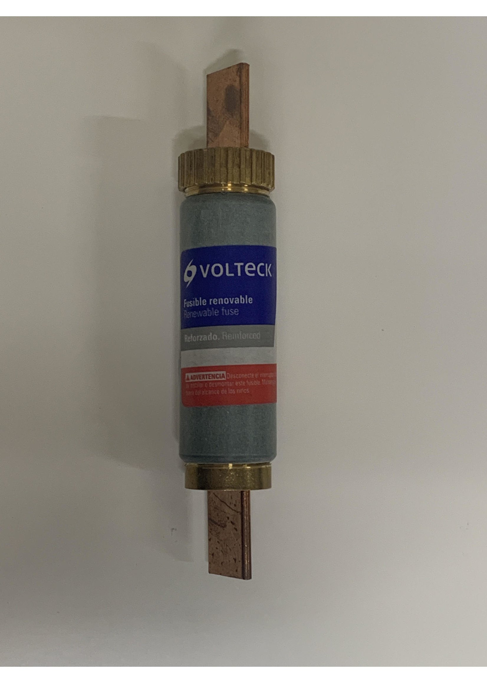 VOLTECK FUSIBLE REFORZADO RENOVABLE 100A (FUS-100R)