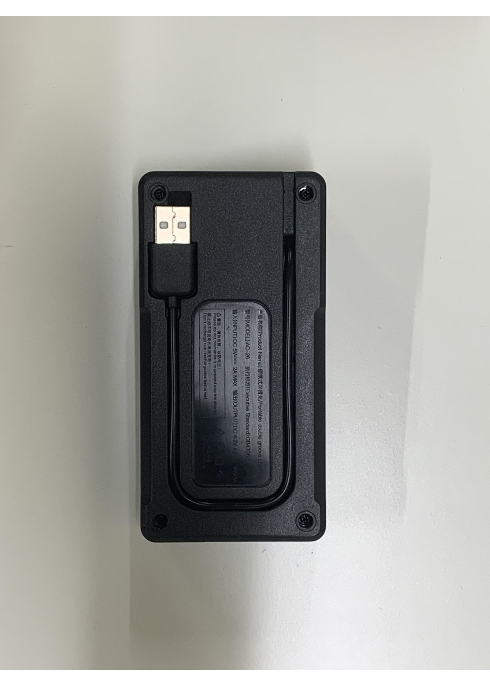 LOJOY BATTERY LITHIUM CHARGER USB (AC-26)